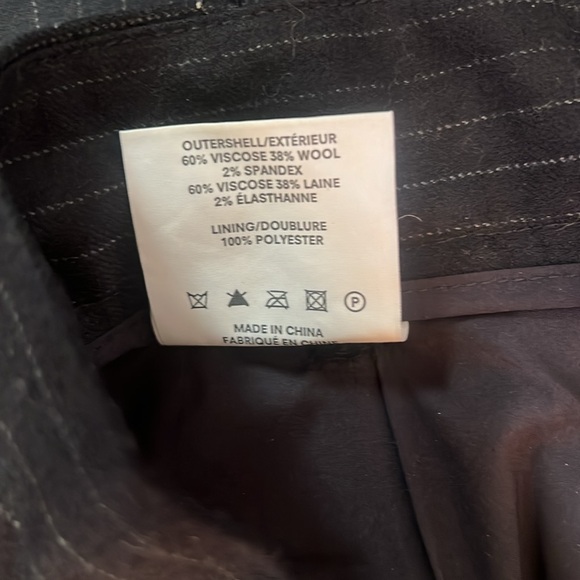 Frank & Oak Navy Blue Dress Pants (part of a set) - Picture 4 of 5